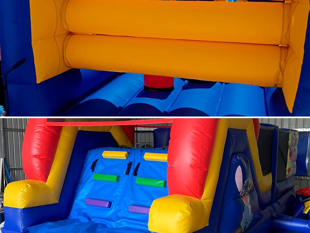 Insuflável Stitch Obstáculos